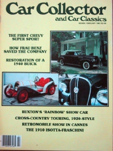 CAR COLLECTOR & CAR CLASSICS 1981 FEB - GT350H, '61 SS, '30 RUXTON, MARMONS